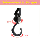 1-2pcs Baby Hanger Baby Bag Stroller Hooks bby