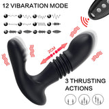 Remote Control Thrusting dildo Vibrator sex toy