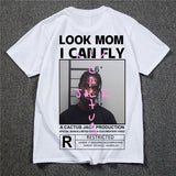 Cactus Jack T-shirt  LOOK MOM I CAN FLY graphic t-shirt plus size avail