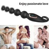 Vibrator 7 Speed Anal Beads butt Plug Stimulator Dildo Vibrator Sex Toy