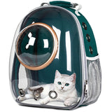 Astronaut Window Bubble Carrying Travel Bag Breathable Space Capsule Transparent Pet Carrier Bag Dog Cat Backpack