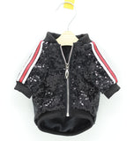 Luxury design Pet Dog sequin jacket