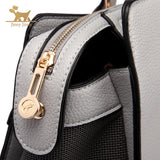 Fashion Pet Carrier, Waterproof Premium PU Leather Carrying Handbag