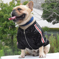 Luxury design Pet Dog sequin jacket