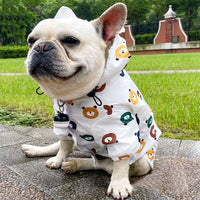 Fashion Print Pet Dog Raincoat