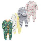 3/4 Pcs Children Boy O-neck Newborn Baby Girls Clothes Full Sleeve Summer Jumper bby