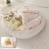 Warm pet Bed House Soft Long