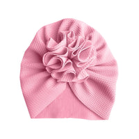 Lovely Flower Baby Hat Soft Baby Girl Hat Turban Infant Toddler Newborn Baby Cap Bonnet Headwraps bby