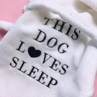 Pet Dog robe Dog Pajamas/Drying Towel