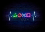 Boy Room Game Wall Poster Canvas Painting Neon Decor Playstation Decoration for Gamer Bedroom Prints Home Decor Picture