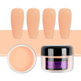 Lavender-colored Acrylic Powder Extension Gel Nail Pigment Dust Professional Nail Art Design Decoration