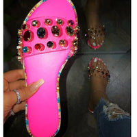 Glitter Slippers Women Summer Sandals shoes