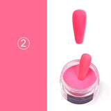 Lavender-colored Acrylic Powder Extension Gel Nail Pigment Dust Professional Nail Art Design Decoration