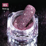 Reflective Glitter Powder Sea Salt Nail Powder Shining Nail Glitter Chrome Pigment Dust Holo Powder Nail Decoration