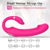 Dildo Vibrator Heating 10 Speeds G Spot Clitoris Stimulator Adult Sex toy