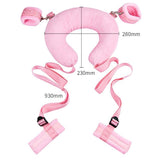 BDSM Leg splitting pillow Bondage Fetish Slave Handcuffs Ankle Cuffs Adult Erotic Sex Toy