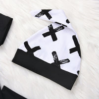 3Pcs Baby Boys Cotton Top Newborn  Outfits Clothes bby