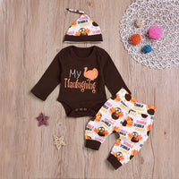 3PC Newborn Baby Boys Girls Clothes Summer Little Wizard Arrived Infant Baby Outfit bby