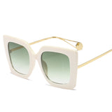 Vintage Transparent Square Glasses