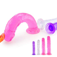 Realistic Dildo With Super Strong Suction Cup Erotic Jelly Dildo Sex Toy penis