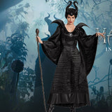 S-2XL Halloween Witch Maleficent Sleeping Beauty Movie Costume