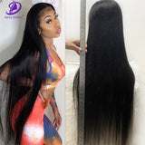 30 40 48 inch 13x4 Lace Front Pre Plucked Straight Human Hair Wigs Brazilian 250 Density 13x4 Lace Closure Wig