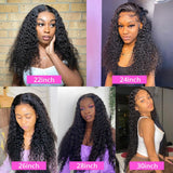 13x4 Lace Front Human Hair Wigs Deep Wave Frontal Wigs Curly Human Hair Wig Pre Plucked With Baby Hair - Divine Diva Beauty