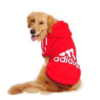 Winter Dog Clothes Adidog pet Sport Hoodies