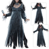 Halloween Corpse Bride Costume with Choker Dark Style Cosplay