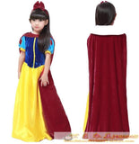 Women Halloween Cartoon Princess Snow White Costume