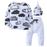 Newborn Infant Cartoon Cloud Outfit bby