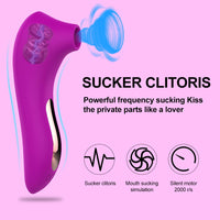 Clit Sucker Vagina Sucking Vibrator Female Clitoris Vacuum Stimulator sex toy