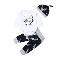 Baby Boys  Print Long Sleeve outfit bby