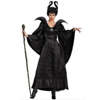 S-2XL Halloween Witch Maleficent Sleeping Beauty Movie Costume