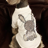 Summer Pet Dog Clothes, Fashion Design Rhinestone