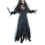 Halloween Corpse Bride Costume with Choker Dark Style Cosplay