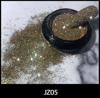 1g/bottle of Diamond Powder Ins Nail 6-color Glitter