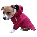 pet Dog Waterproof Warm Coat Cotton Hooded Jacket