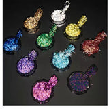 Reflective Nail Sequins Glitter Powder Aurora Very Shining Diamond Micro 1/24 Glitter Pigment 1 mm Dust Manicure Decoration