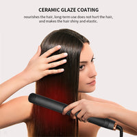 Professional Hair iron curved Curler Titanium Ceramic Heating Plate Flat Iron Hair Styling