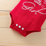 3pcs Newborn Baby Girls Clothes Cotton Ruffle outfit bby
