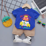 Children Cartoon 2Pc Toddler Casual outfit bby