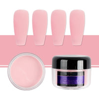 Lavender-colored Acrylic Powder Extension Gel Nail Pigment Dust Professional Nail Art Design Decoration