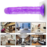 Realistic Dildo With Super Strong Suction Cup Erotic Jelly Dildo Sex Toy penis