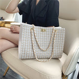 Luxury Designer Pu Leather Chain Women Shoulder Bag High Quality Large Capacity Ladies Crossbody Bags For Women Messenger Bag purse - Divine Diva Beauty