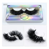 25mm Fluffy Mink Lashes Drmatic Long Thick 3d Eyelash Makeup Mink Eyelashes - Divine Diva Beauty