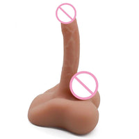 Sex Doll  Silicone Dildo Realistic Male Penis Soft Flexible Cock sex toy