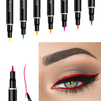 12 Colors Eyeliner Liquid Pencil Waterproof Easy To Wear Make Up Matte Eye Liner Blue Red Green White Gold Brown Eyliner