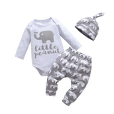 Newborn Infant Baby Boy Clothes Cotton Long Sleeve outfit bby