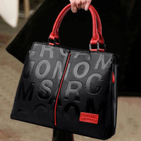 Ladies Quality Leather Letter Shoulder Bags purse